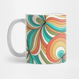 Retro Swirl Pattern Mug